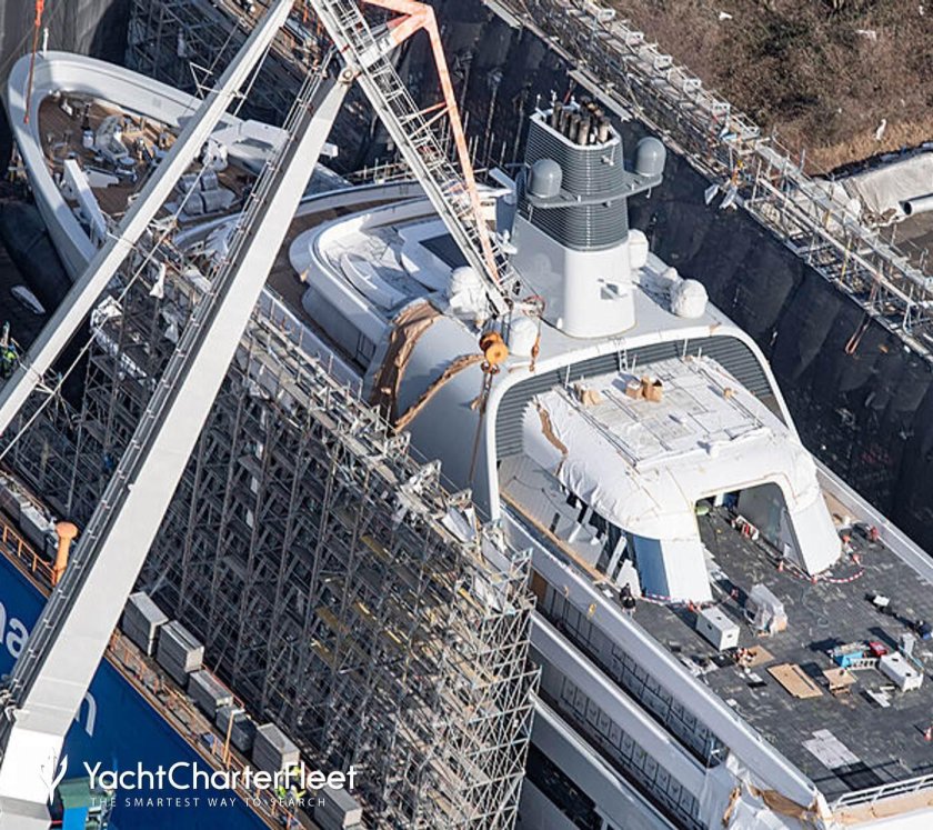 Новая яхта абрамовича 2021