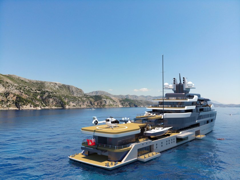 Роскошная яхта