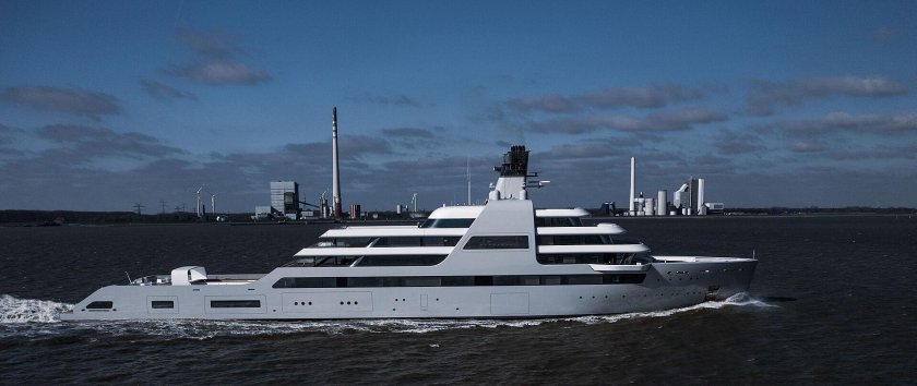 Новая яхта Абрамовича 2021