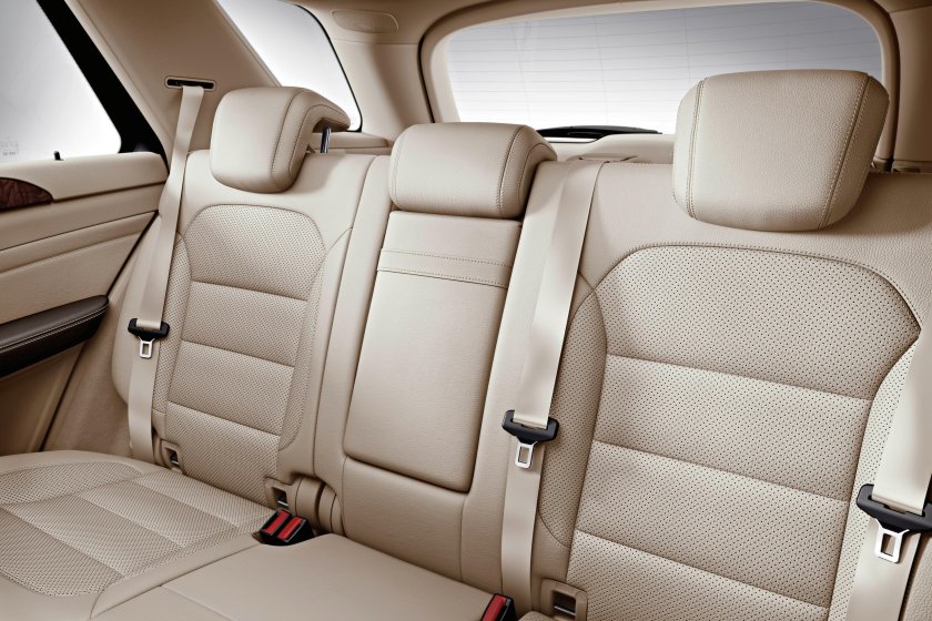 Mercedes w164 салон сзади