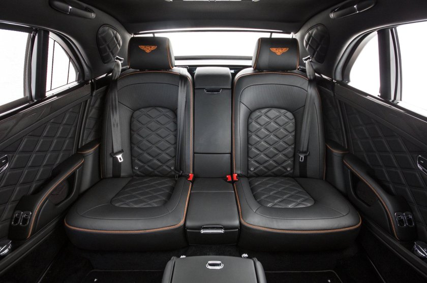 Мерседес Майбах салон сзади