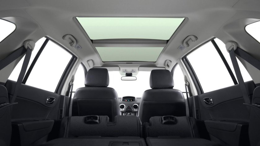 Рено Колеос панорамная крыша