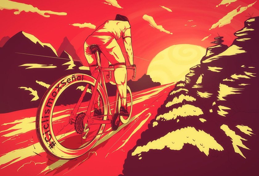 Велосипед арт