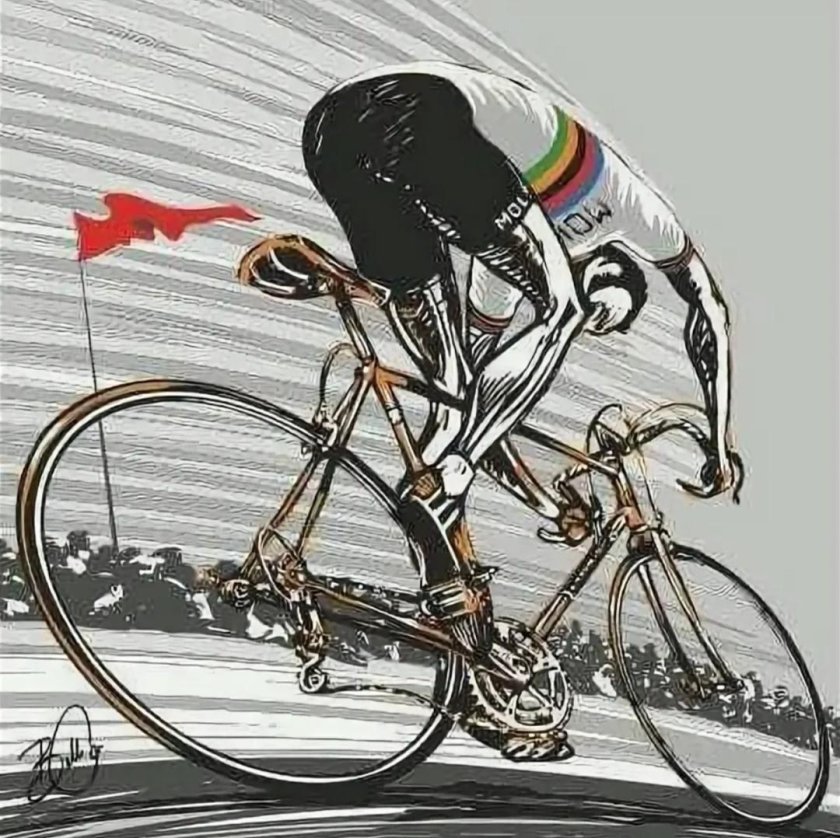 Велоспорт иллюстрации