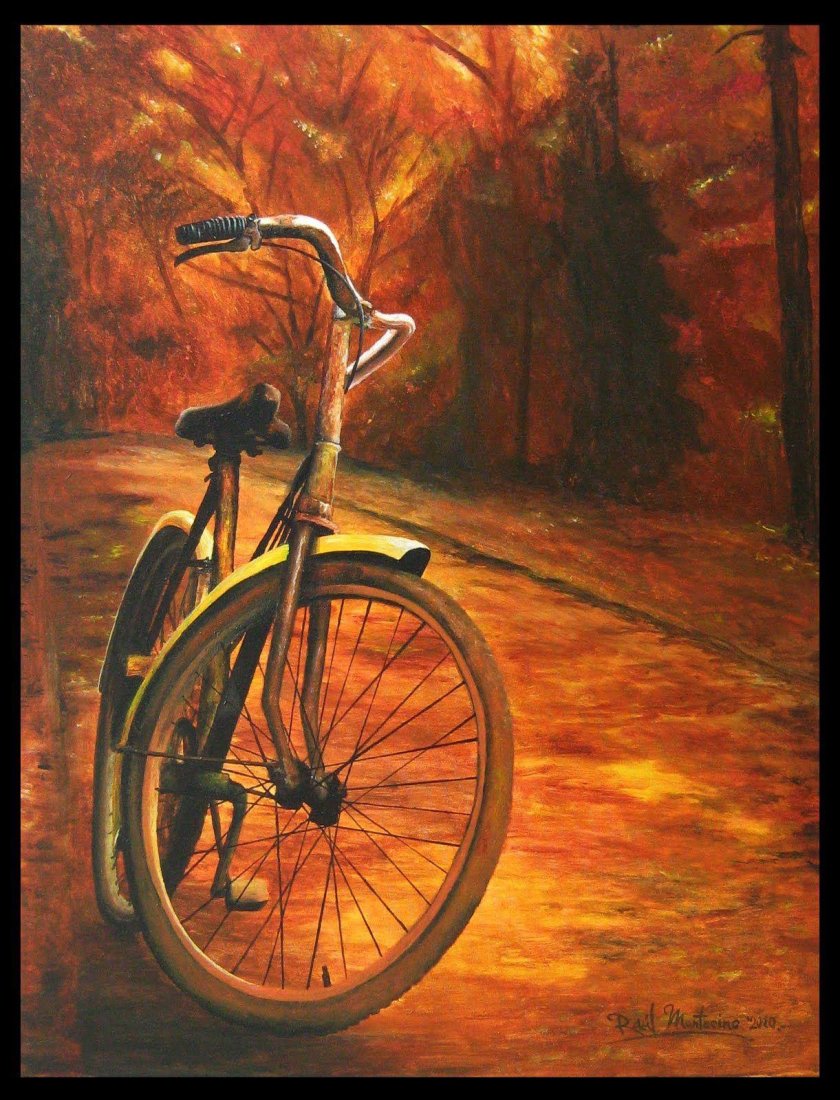Велосипед в живописи