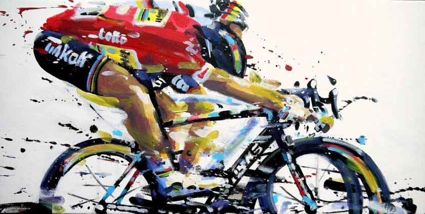 Велоспорт абстракция