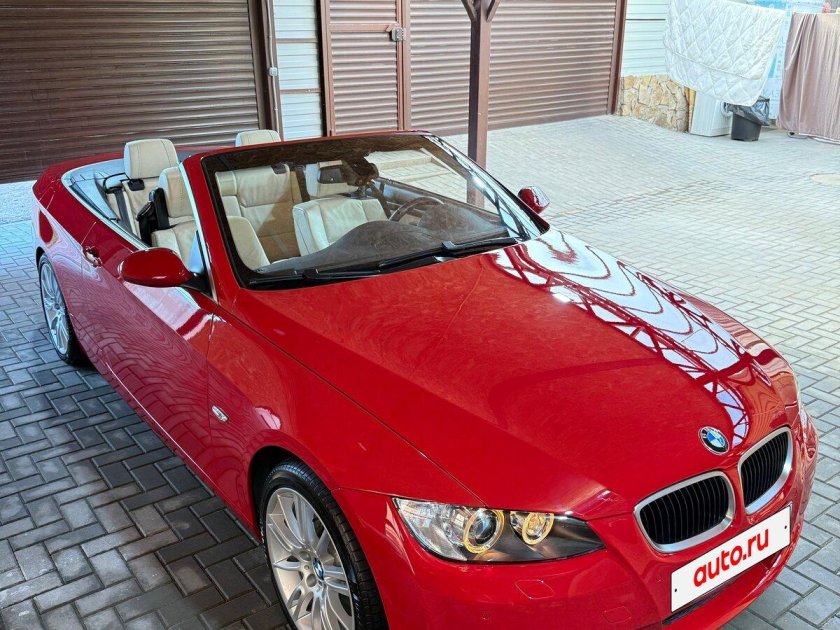 Кабриолет бмв 3 красный