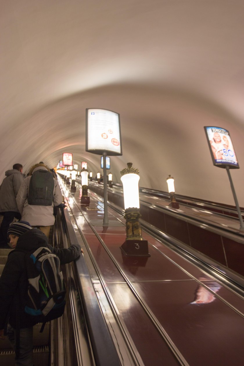 Эскалатор площадь Восстания