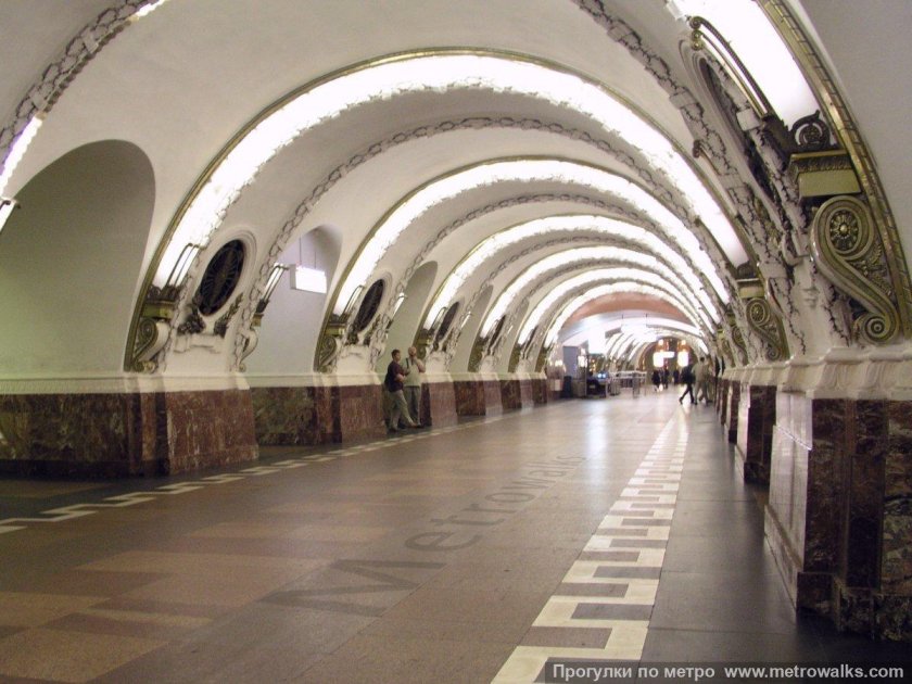 Метро площадь Восстания 1955