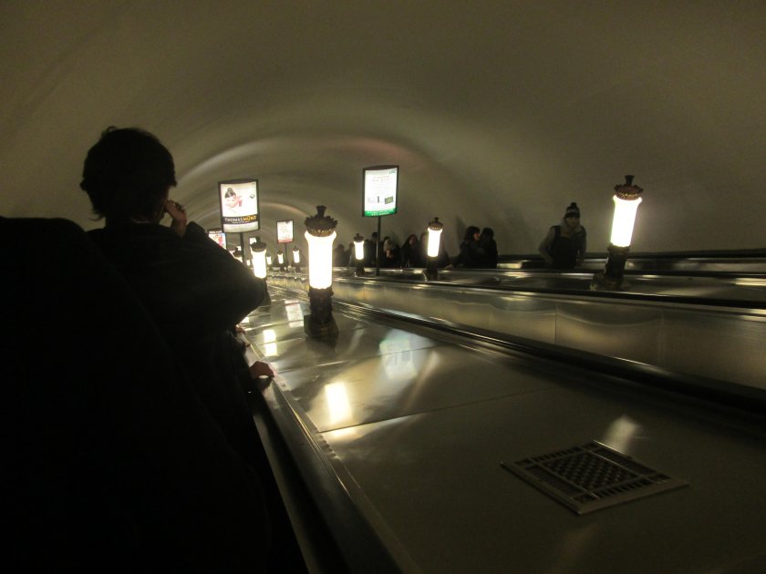 Эскалатор площадь Восстания