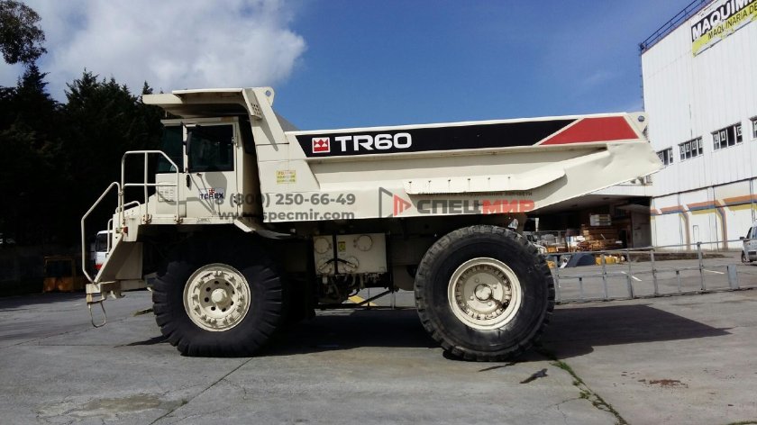 Самосвал Terex tr100