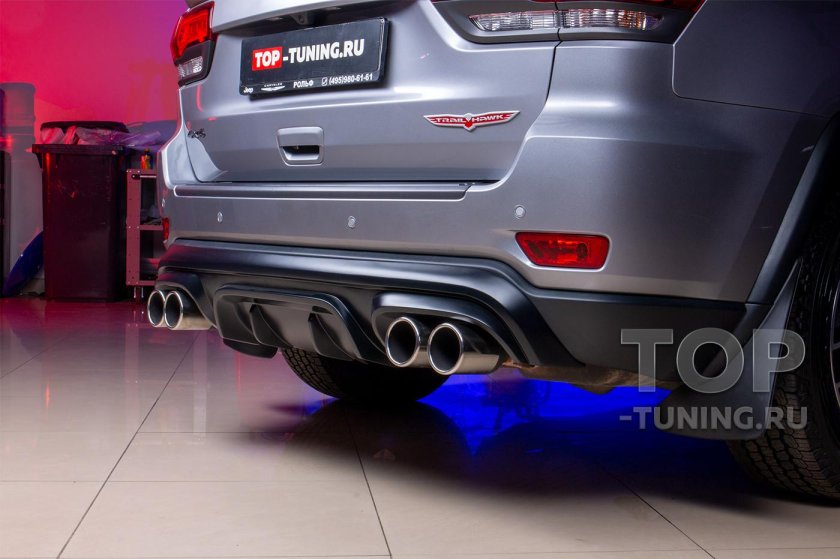 Диффузор заднего бампера