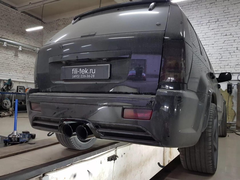 Srt8 Grand Cherokee выхлоп