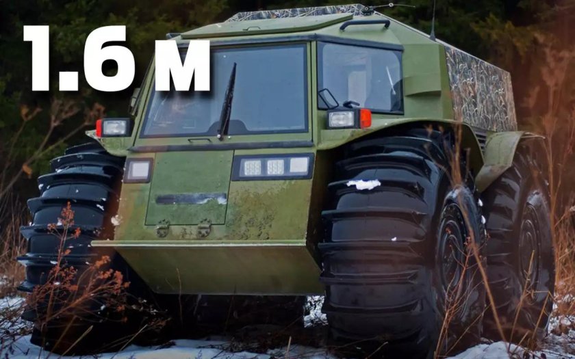 Вездеход болотоход Шерп