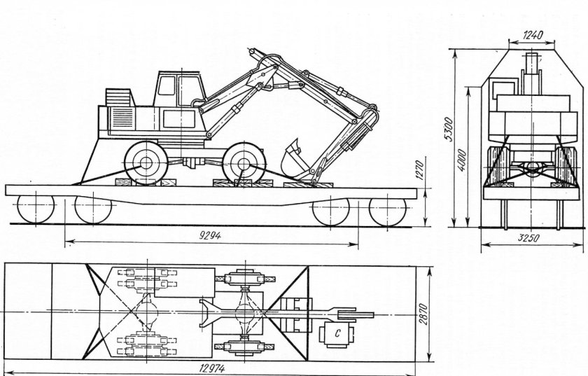 Экскаватор эо 3322
