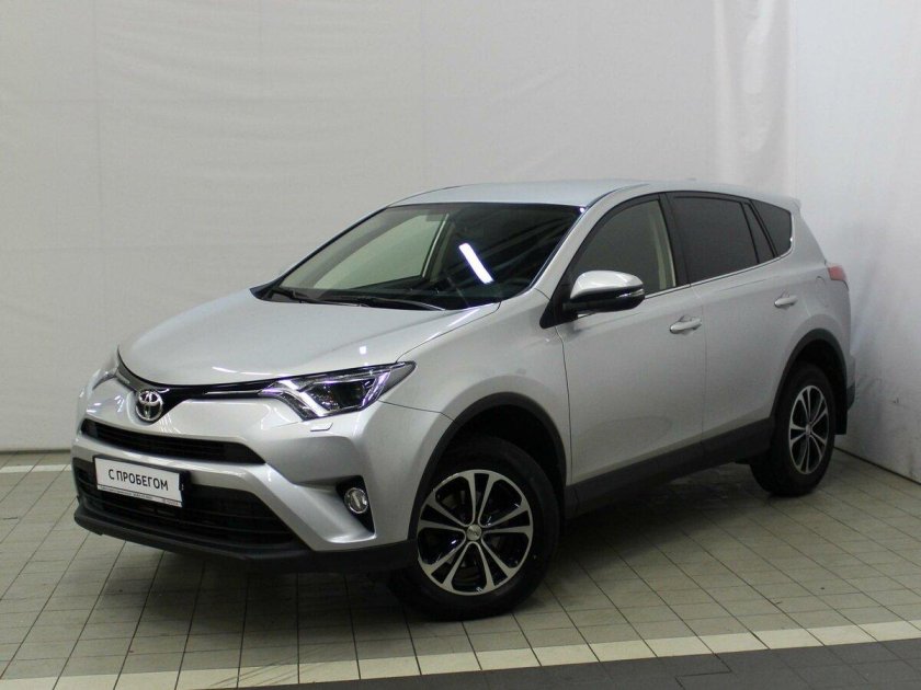 Rav4 2017 серебристый