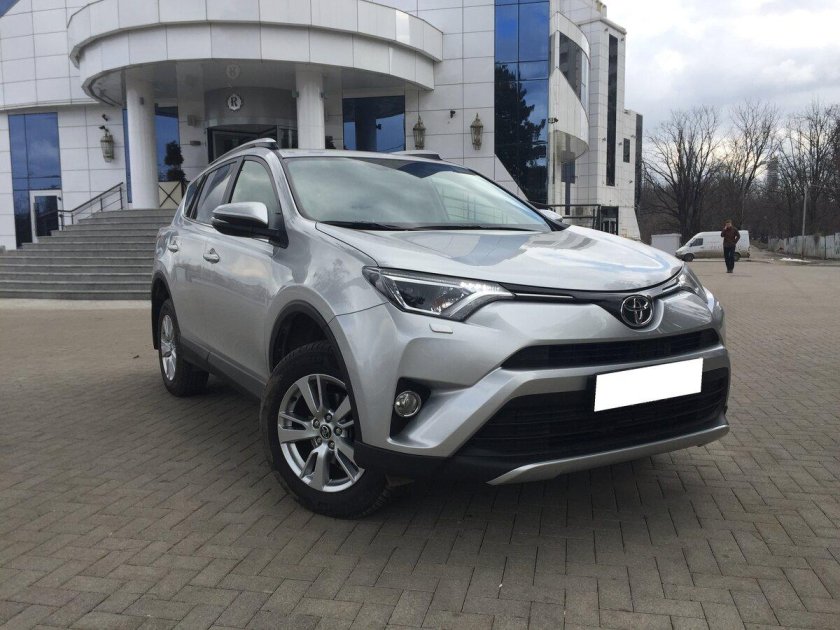 Тойота рав-4 2020 серебристый