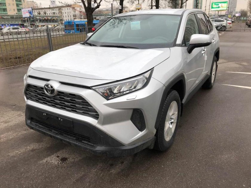 Тойота рав-4 2020 серебристый