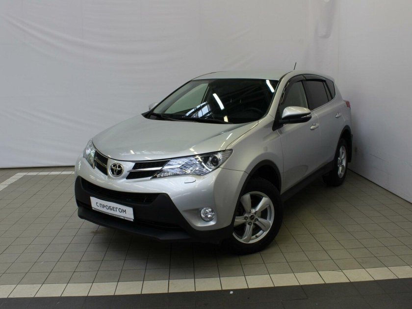 Тойота рав 4 2013 серебристый