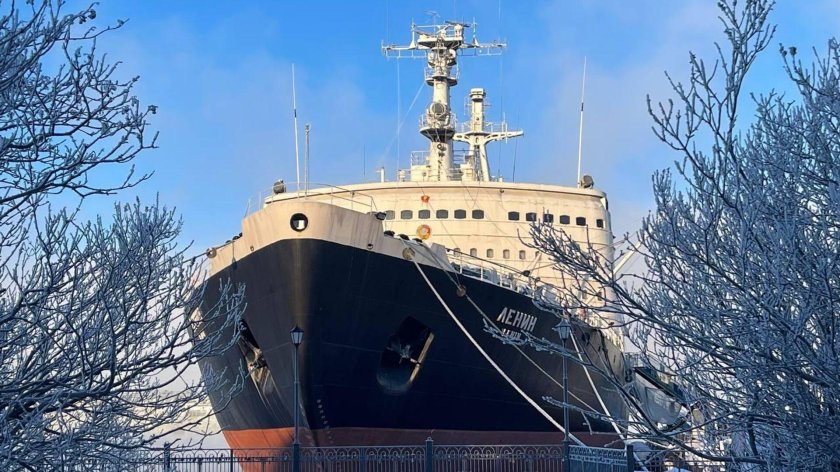 Атомоход Ленин Мурманск