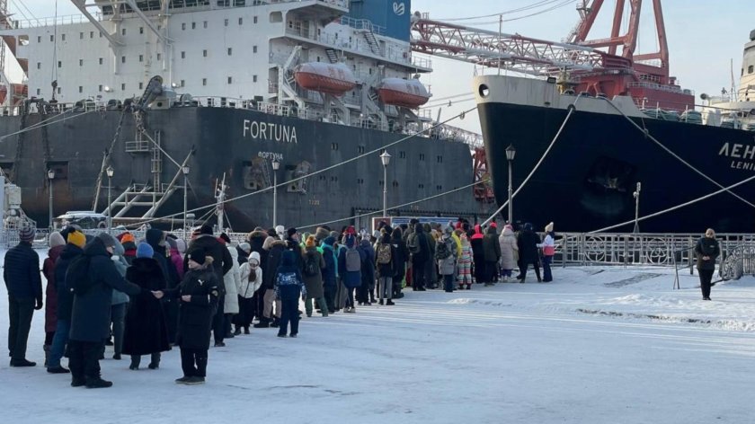 Ледокол Ленин Мурманск