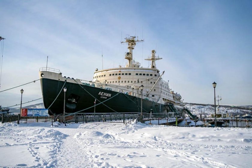 Ледокол Ленин Мурманск
