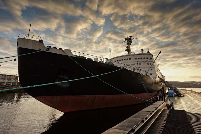 Ледокол Ленин Мурманск