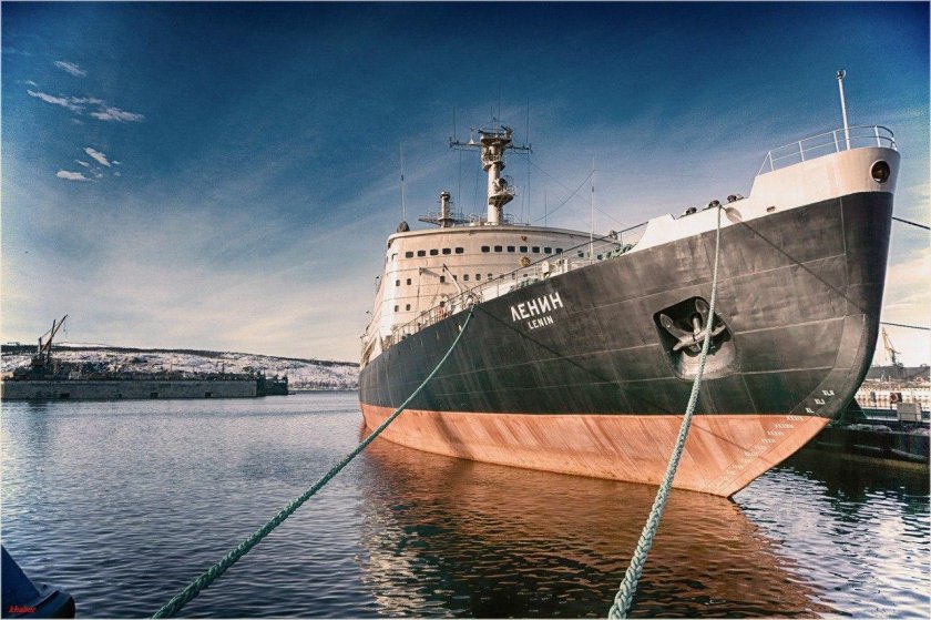 Ледокол Ленин Мурманск