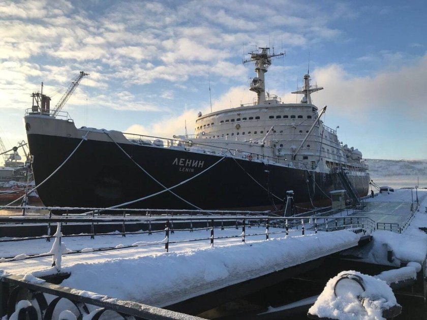 Ледокол Ленин Мурманск