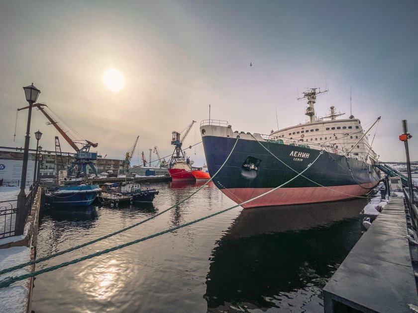 Ледокол Ленин Мурманск