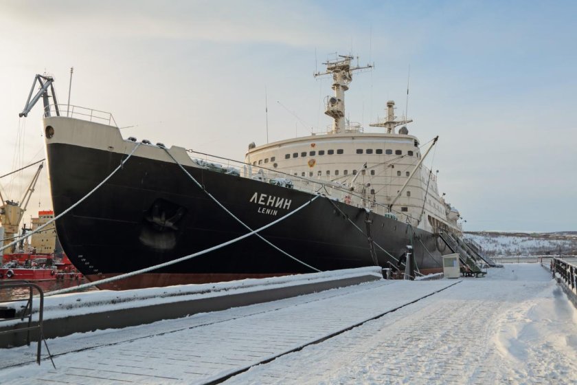Ледокол Ленин Мурманск