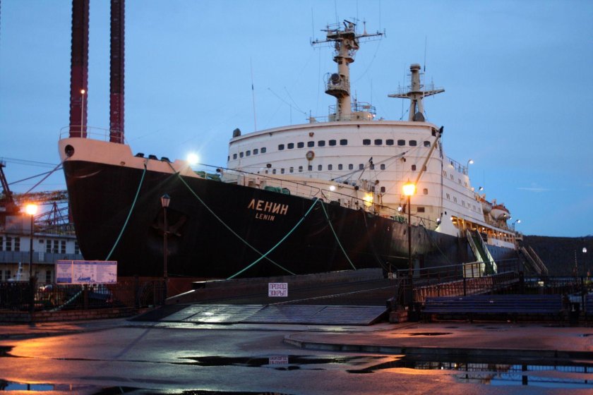 Ледокол Ленин Мурманск