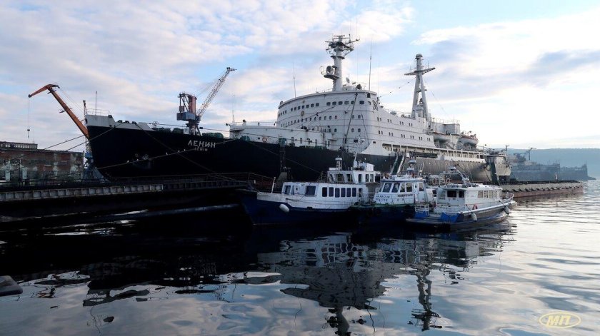 Атомоход Ленин Мурманск