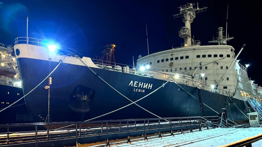 Ледокол Ленин Мурманск