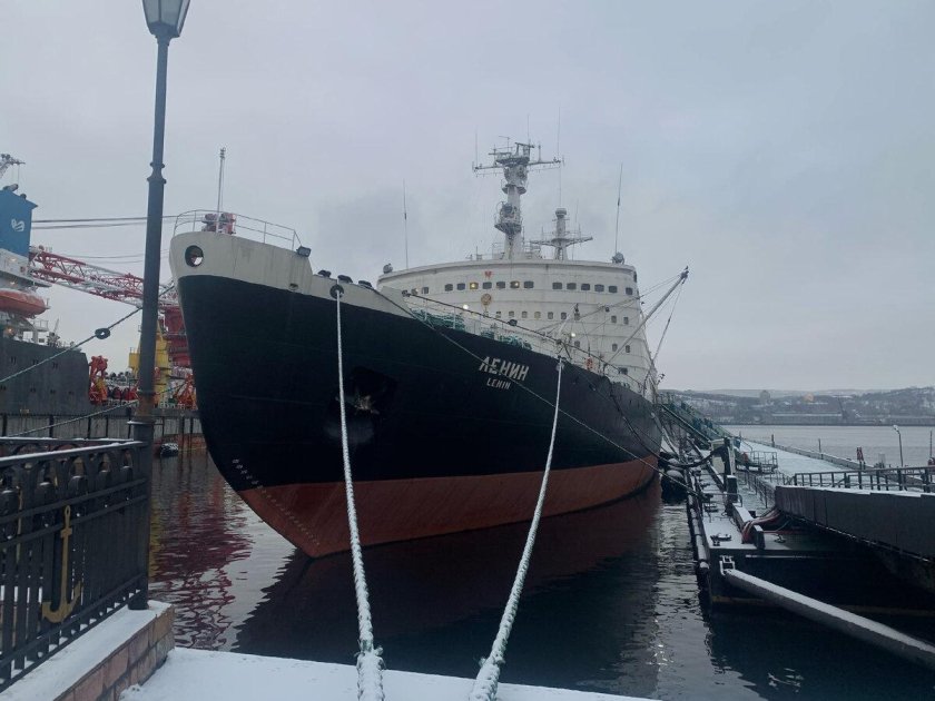 Ледокол Ленин Мурманск