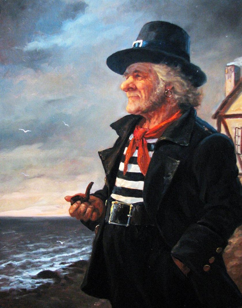 Андрей Шишкин портрет пирата