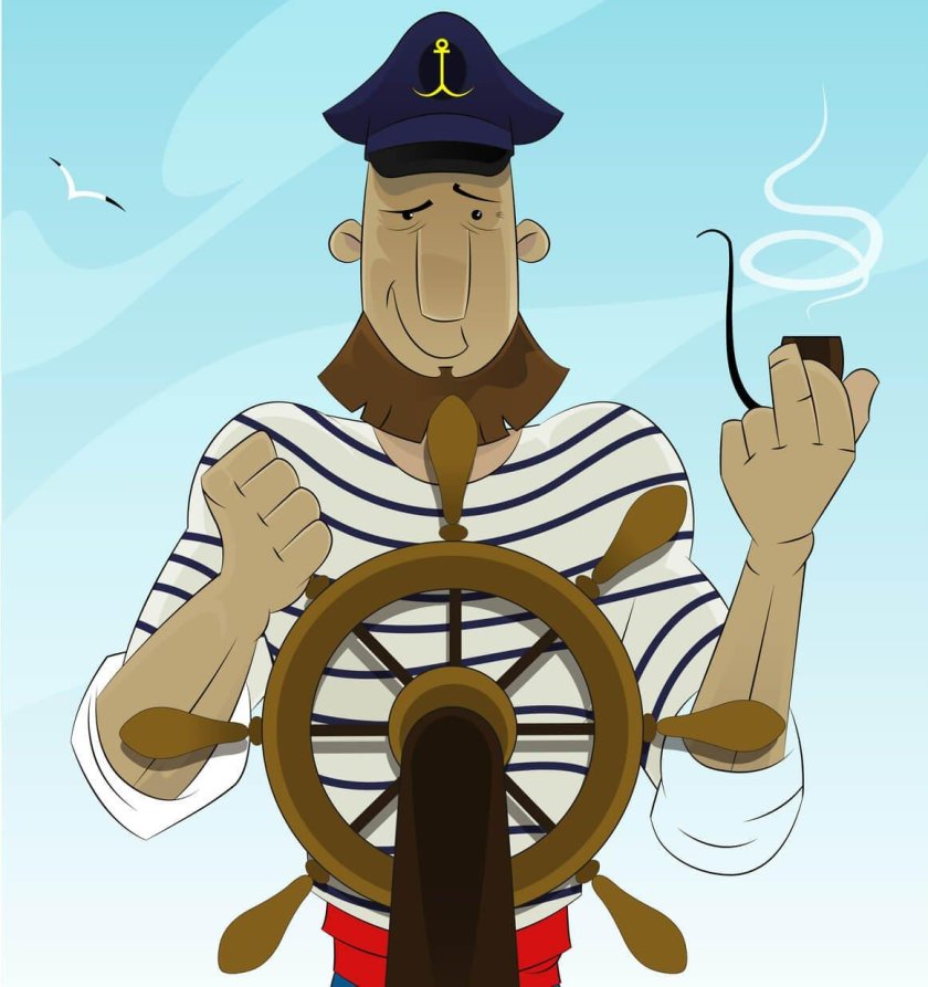 Капитан Врунгель матрос