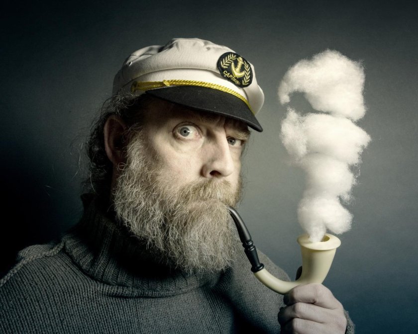 Человек с трубкой