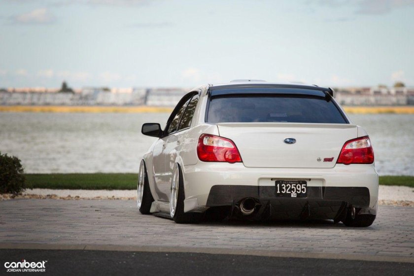 Subaru Impreza WRX STI 2007 зад