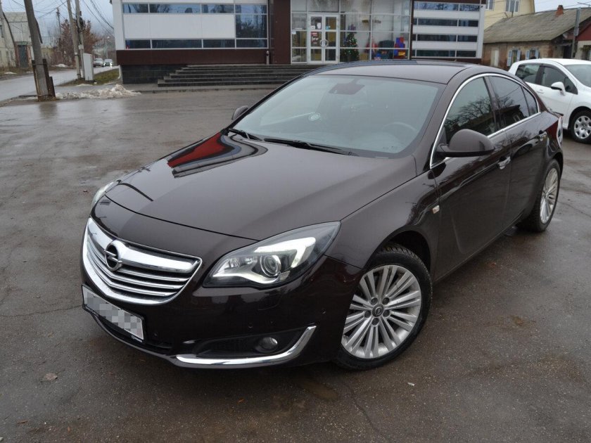 Опель Инсигния 2014 лифтбек