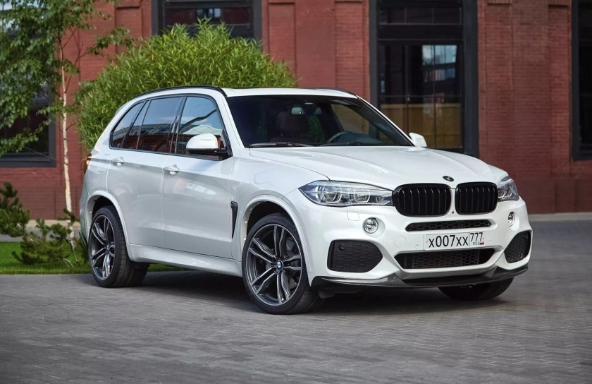 BMW x5 f15 белый