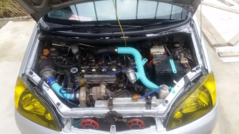 Daihatsu YRV подкапотка