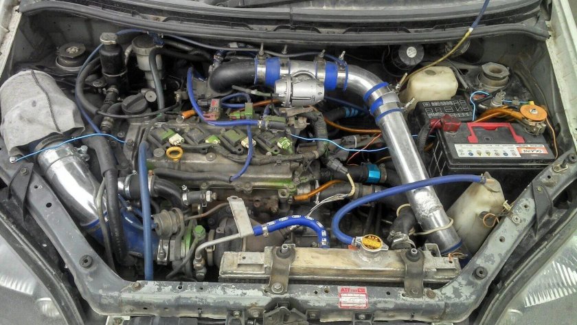 Охлаждение YRV Дайхатсу