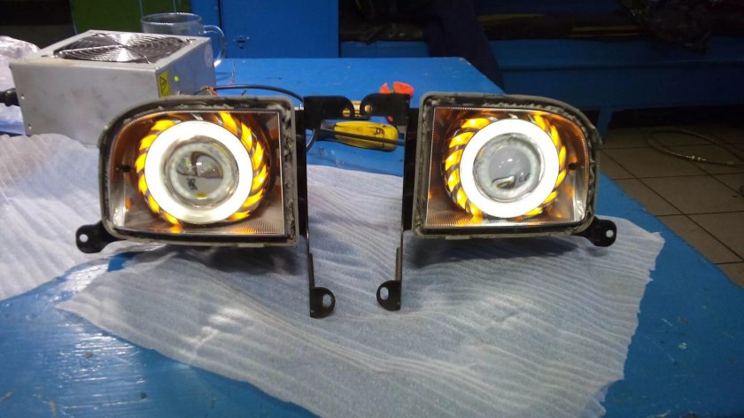 Светодиодные противотуманные фары (ПТФ) led Chevrolet Lacetti