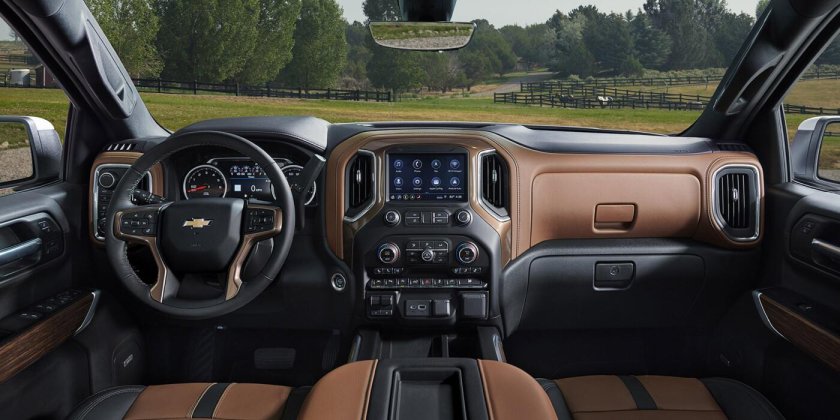 Chevrolet silverado 2020 interior