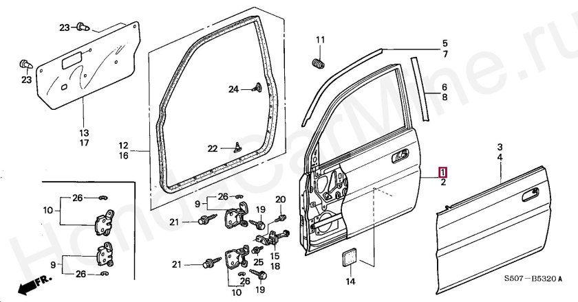 Панель Хонда лого