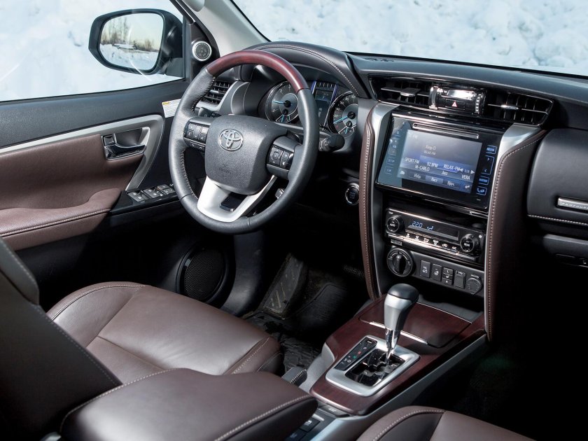 Toyota Fortuner 2021 салон