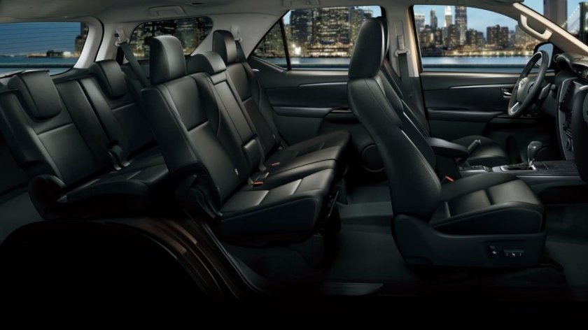 Тойота фортунер 2017 салон