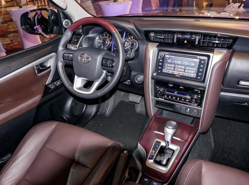 Toyota Fortuner 2019 салон