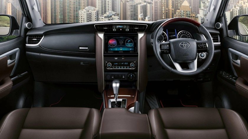 Тойота фортунер 2021 интерьер